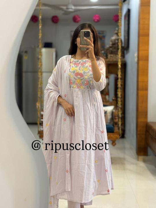 Jaipuri 3pcs Designer kurtis in Mumbai